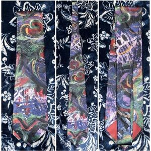 Christian Dior Monsieur Necktie Mens Vintage Silk
